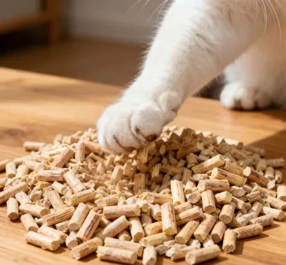 Plant Fiber-Based Cat Litter