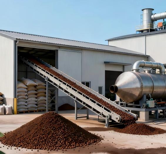Granular Organic Fertilizer Production Factory
