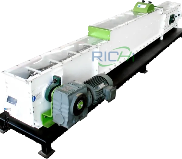 Scraper conveyor are used for high-volume horizontal conveying of materials.