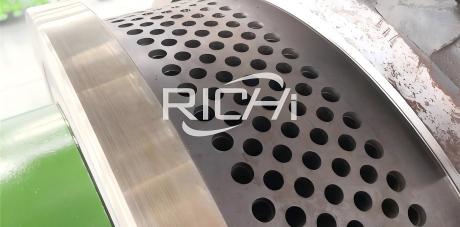 42CrMo alloy steel ring die of MZLH 42 wood pellet mill