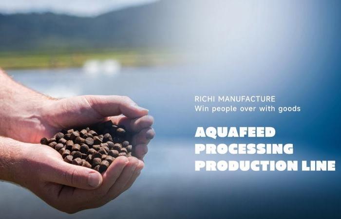 RICHI aqua-feed  processing production line