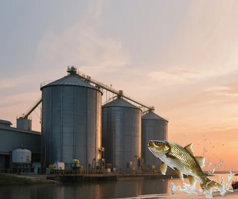 fish feed production factory