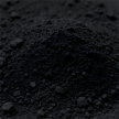 Black activated carbon powder