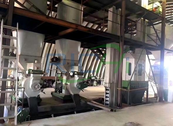 Canada 2-3T/H Automatic Wood Pellet Production Line