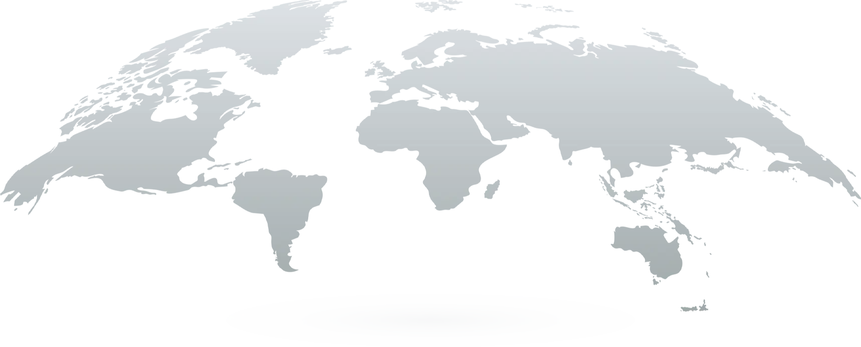 Clean World Map Outline