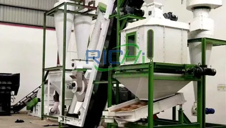 Germany 1-2Th cat litter production line