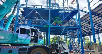 Iran 1.5-2T aqua feed production line