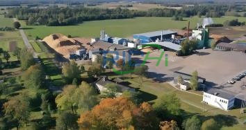 Kazakhstan 5T sunflower husk pellet production line