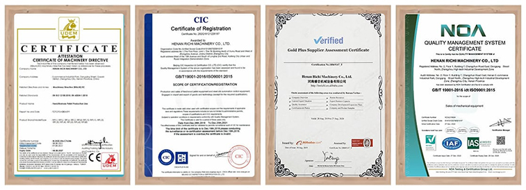 Multiple international certifications