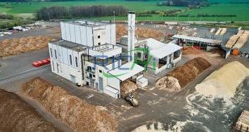 New Zealand 8-10T hay pellet production line