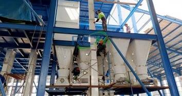 peru 3-5 t/h chicken feed production line