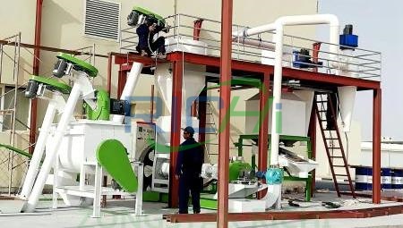 Qatar 1-1.2 T/H Camel & Bird Feed Pellet Line