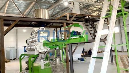 Russia 5Ton Floating  Feed Project