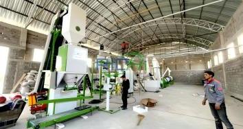 South Africa 0.8-4 t/h sheep feed production line