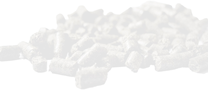 Transparent image of pellets