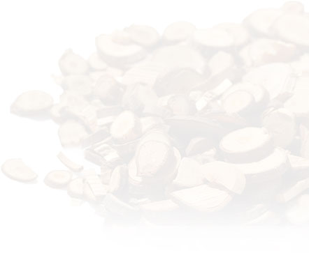 Transparent image of round wood chips