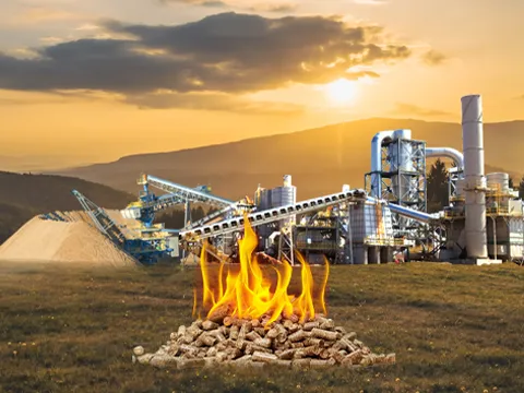 Wood Pellet Production Plant