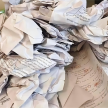 discarded paper