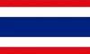 the national flag of Thailand