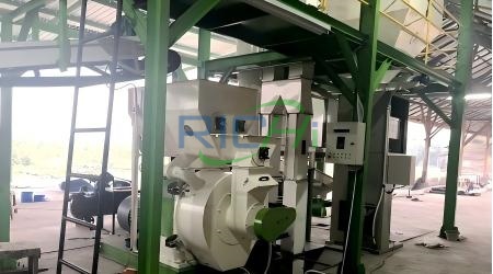 1-1.5 ton-per-hour-small wood pellet mill for sale in Indonesia