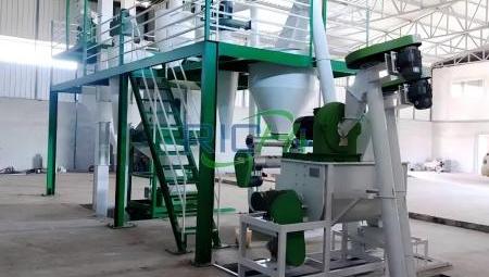 1-2 T/H Rabbit Feed Pellet Mill for Sale Indonesia