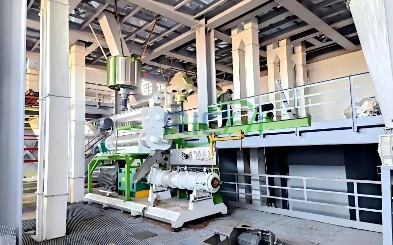 Russia 5 T/H Cold-Water Fish Feed Production Line