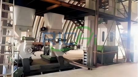 Canada 2-3 Ton Wood Pellet Production Line
