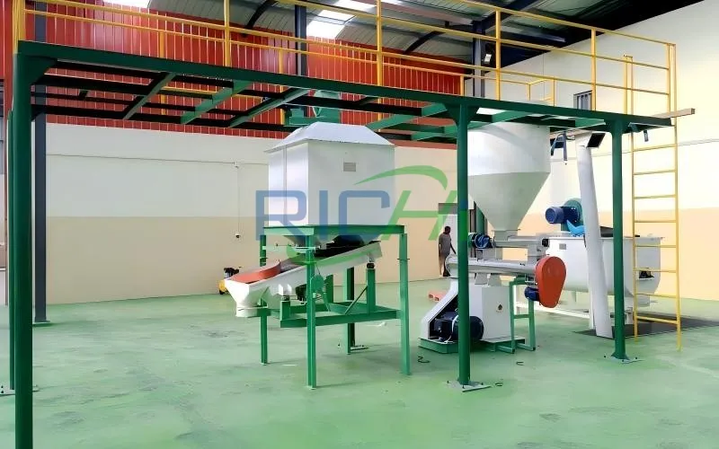 Congo 1-2 tons animal feed pellet making machine for poultry