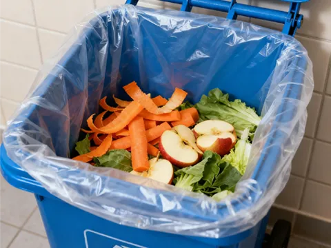 Food waste organic fertilizer making machine