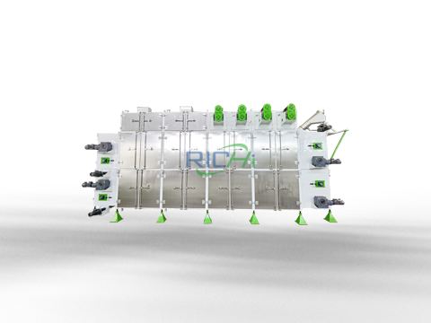 cat litter mesh belt dryer