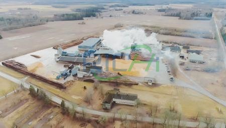 Mexico 10 Ton Wood Pellet Production Line