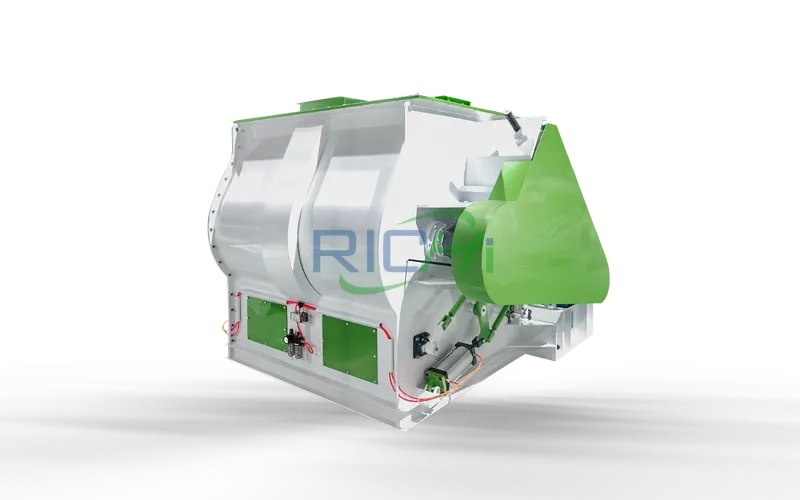 Low-Residue Material-Saving Twin-shaft Paddle Mixer