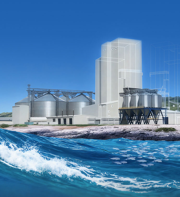 aquatic feed production line banner