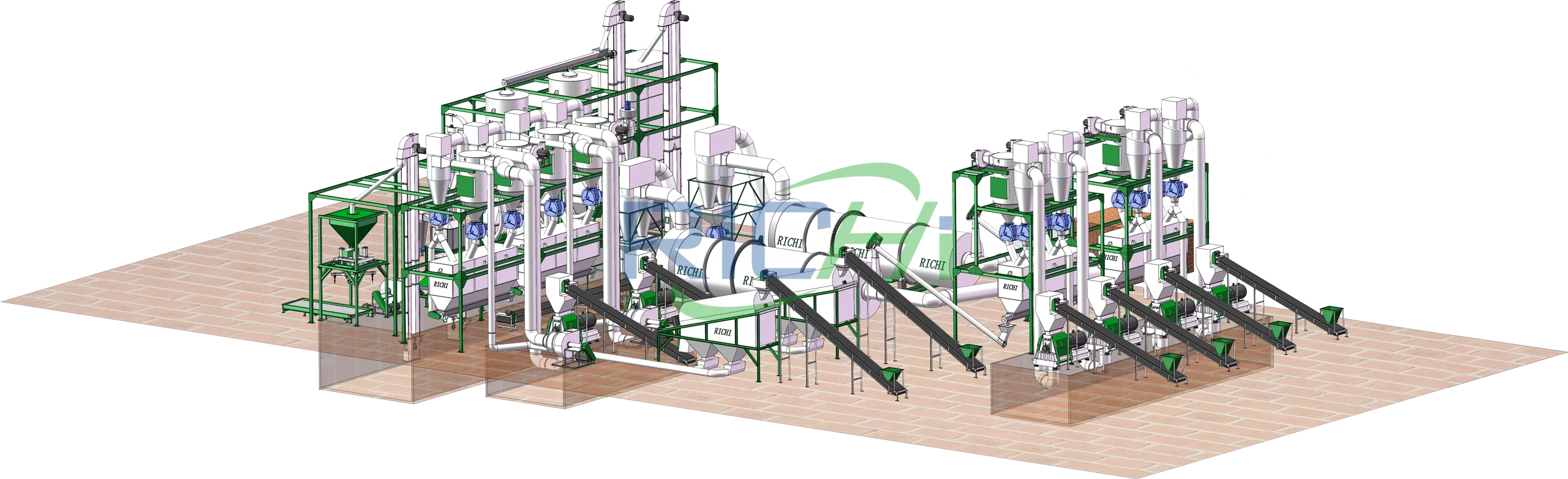 fertilizer processing line