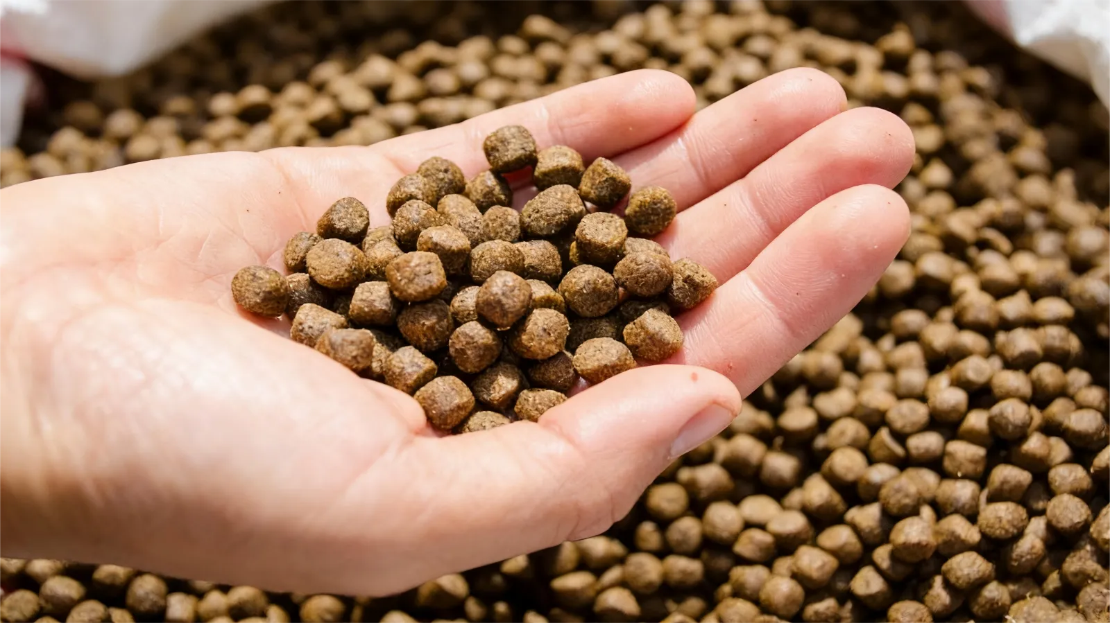 high-quality finished fish feed produced by aqua feed machine