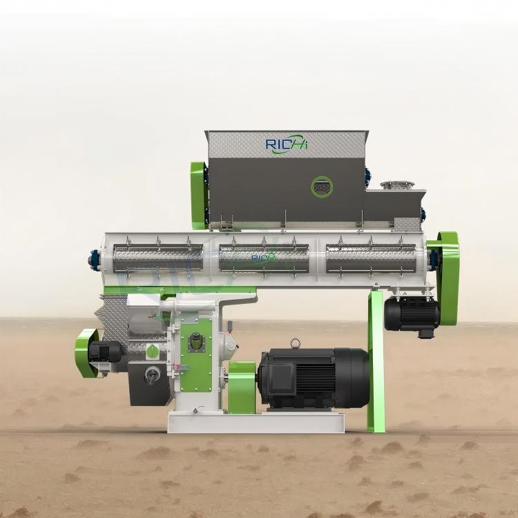 kitty litter pellet machine with a conditioner(banner for phone)