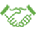 shaking hands icon