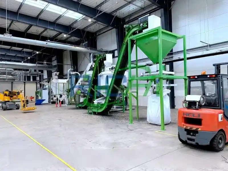 3-5 tph Ruminant Feed Pellet Production Line In Indonesia