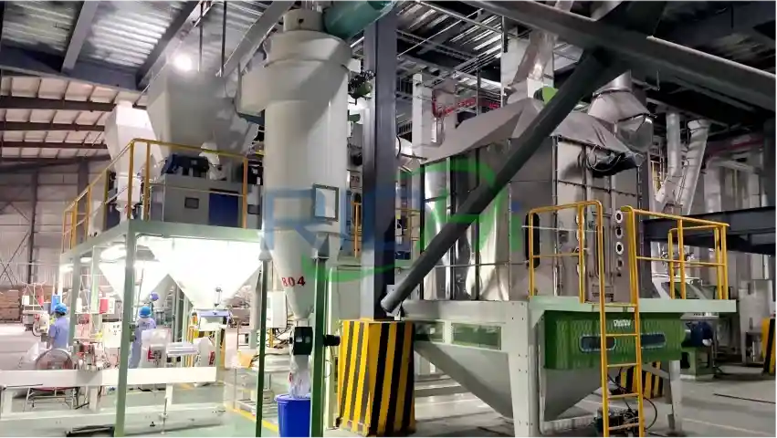 Peru Marine Fish Feed Pellet Making Machine Project