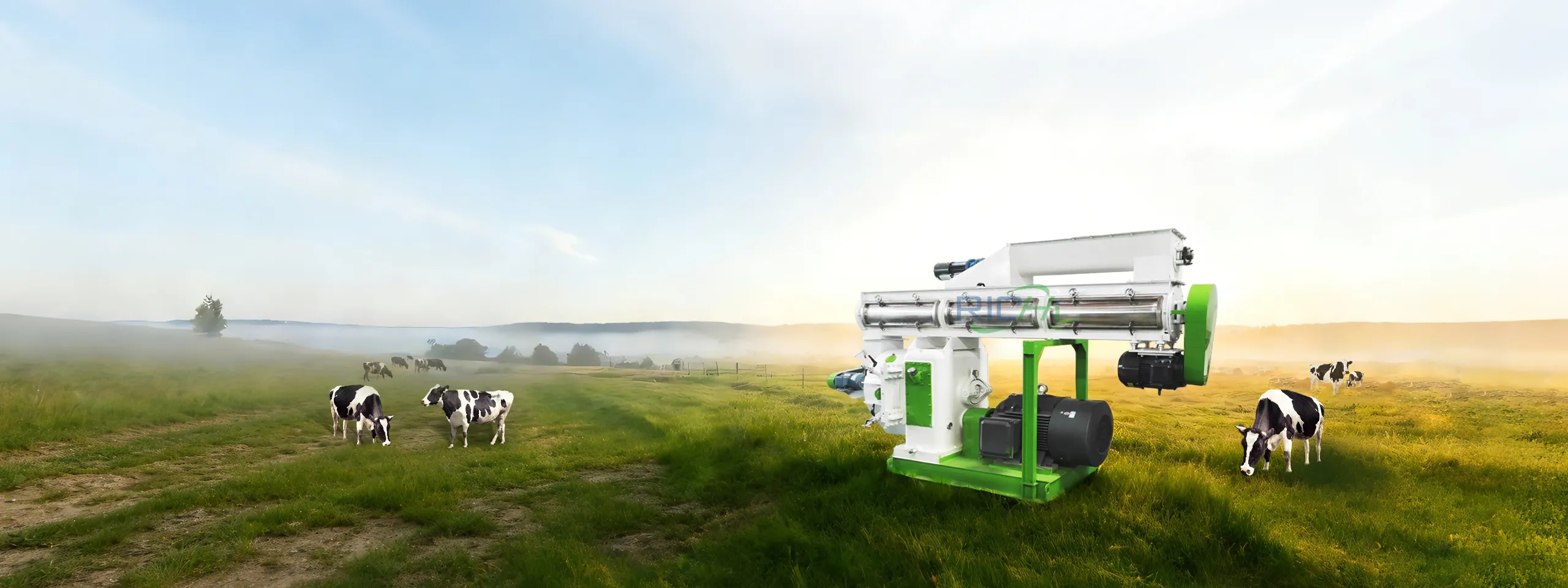 cattle feed pellet machine banner