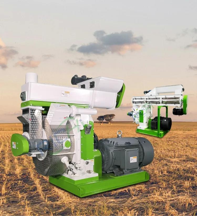 straw pellet mill banner  for mobile phone