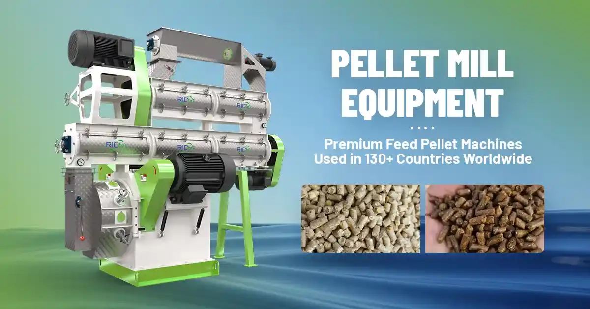 video cover image--RICHI poultry feed pellet machine