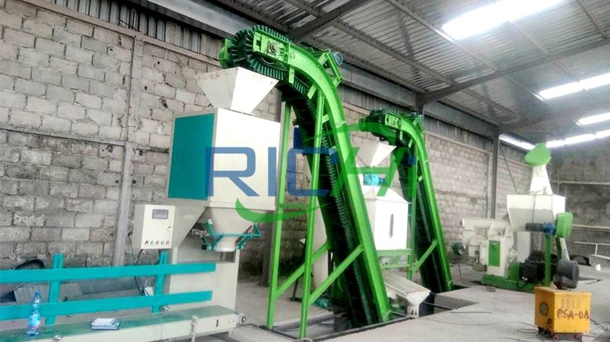 1-2tph Madera Chip Pellet Machine en el Congo