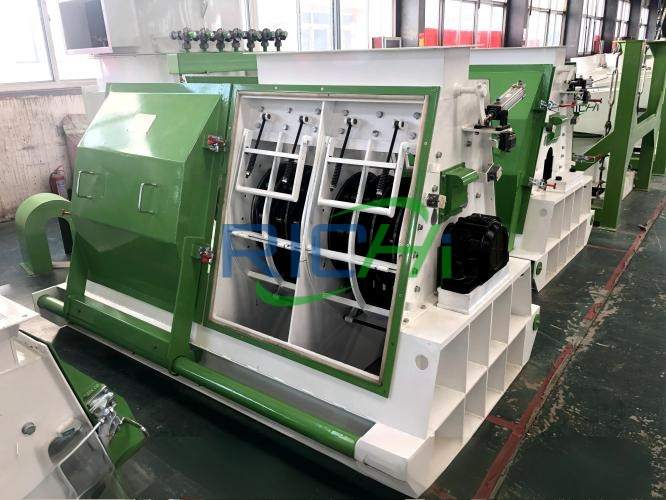 Internal Structure of a 110 kW Hammer Mill