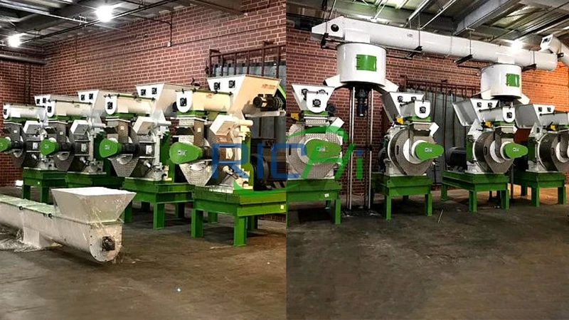 เครื่องผลิตเม็ดปุ๋ยจากมูลไก่ 10-12 ตันต่อชั่วโมง สำหรับขายในสหรัฐอเมริกา