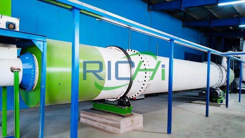 Rotary Drum Dryer for Sale Romania