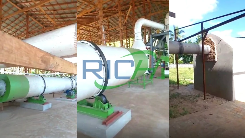 Rotary Dryer Machine for Sale Brazil