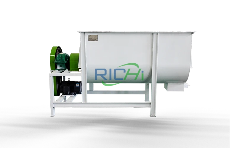 Небольшой ленточный смеситель с одним валом