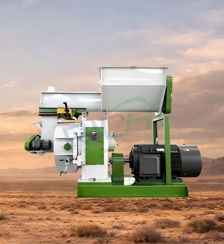 แบนเนอร์เครื่องอัดเม็ดมูลไก่สำหรับโทรศัพท์