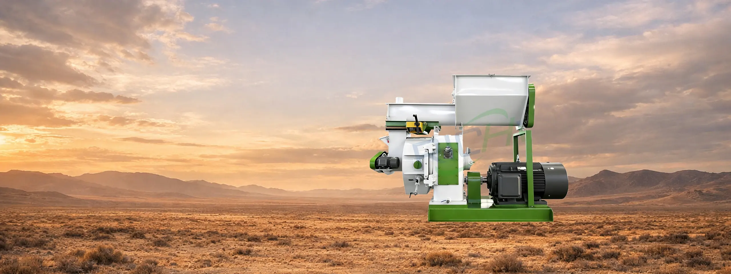 เครื่องผลิตเม็ดมูลไก่ แบนเนอร์